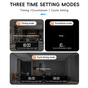 63A Pemutus Sirkuit Cerdas 2P yang Dapat Disesuaikan Wifi Proteksi Tegangan Arus Kebocoran Timer Relay Pemutus L+N 110V 230v - Product Image 6