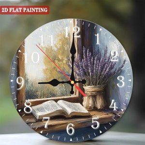 Horloge en <span class=keywords><strong>bois</strong></span> personnalisée 30x30cm avec un support mural français pour un nivellement facile - Product Image 3