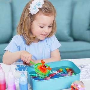 Kit de Juguetes de Agua Mágicos de Verano, Kit de Gel de Agua con 14 Geles Mágicos Normales Brillantes que Brillan en la Oscuridad - Product Image 5