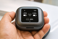 LCD IPS 1,8 inci 240x284 SPI Daya Rendah 3,3V Penggerak Langsung Ultra Tipis 1,86mm untuk Tampilan Smartwatch dan Earbuds TWS