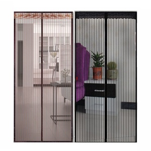 Özelleştirilmiş boyutu avrupa tarzı böcek sivrisinek net manyetik sineklikli kapı takviyeli manyetik sivrisinek net perde kapı - Product Image 2