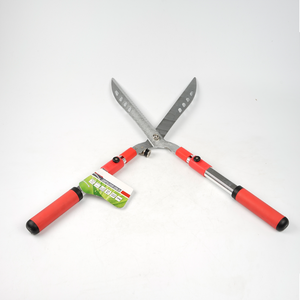 Agricultura alta calidad 65mn acero herramienta de mano telescópica hedge shear jardín secateurs tijeras Pruner - Product Image 3