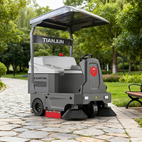 Barredora de Pisos Autopropulsada CleanHorse M3 de 1400 mm, Barredora Autopropulsada de Uso Pesado, Barredora Autopropulsada a Batería, Barredora Comercial Autopropulsada