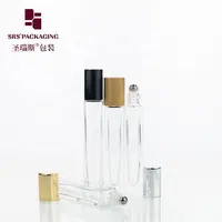 Glass Essential Oil Roller, Clear Roll On Bottles