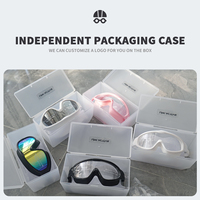Lunettes de natation en gros à monture large, étanches, anti-UV, HD pour enfants
