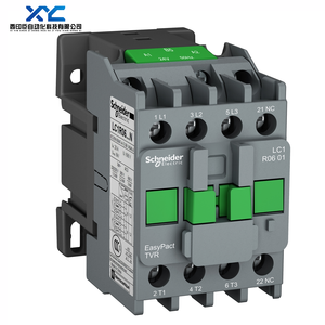 Contactor de CA Tripolar Serie <span class=keywords><strong>TVR</strong></span> LC1R0910Q5N LC1R1201CC5N  LC1R1201M5N LC1R1201Q5N, 3P, 1NO, 4kW, 9A, 220V para Schneider - Product Image 1
