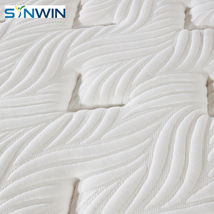 Matelas à ressorts ensachés <span class=keywords><strong>en</strong></span> latex à rebond lent avec renfort des bords, taille 36 cm - Product Image 5