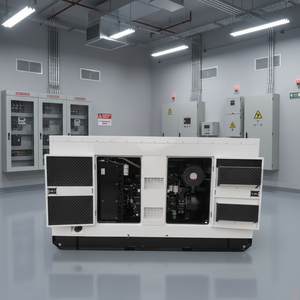 Générateur diesel ultra silencieux 15 kVA 12 kW triphasé refroidi par eau avec moteur YANGDONG YND485D et alternateur sans balais 100 % cuivre - Product Image 1