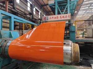 Acier galvanisé prélaqué couleur verte code <span class=keywords><strong>6001</strong></span>, épaisseur 0,35 mm, acier PPGI 508 mm/610 mm, tôle plate en acier PPGI/rouleaux d'acier PPGI - Product Image 4