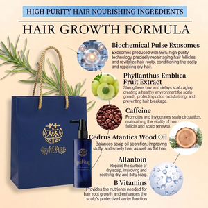 Tónico Capilar con Exosomas y Extracto Natural Bioactivo de Origen Biológico para Rejuvenecimiento del Cuero Cabelludo y Crecimiento del Cabello - Product Image 6