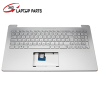 Clavier d'ordinateur portable avec couvercle supérieur et rétroéclairé pour N501 SP UX501 UX501JW N501JW N501VW clavier d'ordinateur portable Palmrest