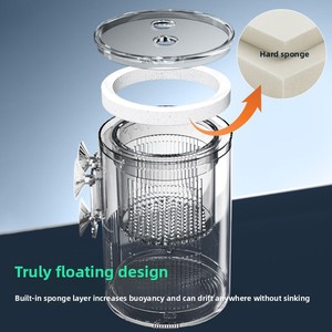 Caja de Cría para Acuario - Incubadora Flotante para Aislamiento de Peces Guppy y Peces Juveniles - Product Image 4