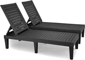 Chaise Outdoor Beach Sydney Lounge Chair Asiento cómodo para sombrillas Muebles de exterior - Product Image 2