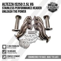 Collecteur d'échappement RACING en acier inoxydable poli, collecteur SS à haut débit pour Altezza IS250 2.5L V6 RWD, moteur modifié pour la performance