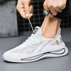 Men Sneakers Good Price Sport Sneaker Shoes Wholesale High Quality Fashion 2022 Vegan Black Waterproof Leather Summer Trend Key