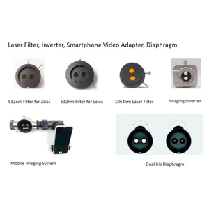 Yarık Lambalı Cerrahi Mikroskoplar için Işın Ayırıcı Kamera Adaptörü, Topcon, CSO, Zeiss, <span class=keywords><strong>Huvitz</strong></span>... - Product Image 4