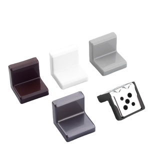 Accessoires de suspension pour armoires en fer et plastique PP, avec connecteurs d'angle deux-en-un, au design moderne et durable pour la connexion de meubles - Product Image 1