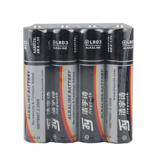 Bulk Stock 1.5V LR03 AAA Alkaline Column Battery 720mAh