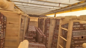 Ensemble de canapés au sol Majlis arabes traditionnels personnalisables motifs marocains en forme de U et en L - Product Image 6