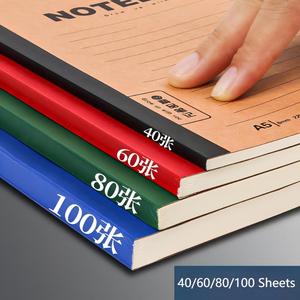 <strong>Campus</strong> <strong>Notebook</strong> A5 Thick Exercise Book B5 Horizontal Line Simple Office Notepad Soft Kraft Cover School Student Dairy - Product Image 3