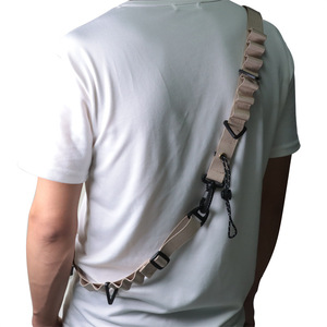 Cuerda multifuncional para colgar al aire libre, 5 cm x 12 m, de nailon, con 24 orificios, gancho y correa de almacenamiento para equipo de supervivencia. - Product Image 2