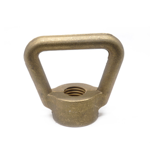 Écrou de levage ovale fileté en acier inoxydable 304 316 ou laiton, type DIN582, pour quincaillerie de rigging, M3 M4 M5 M6 - Product Image 2
