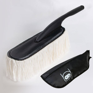 Brosse de lavage de voiture multifonctionnelle Plumeau et outil de nettoyage des vitres avec chiffon en coton Brosse de nettoyage - Product Image 2
