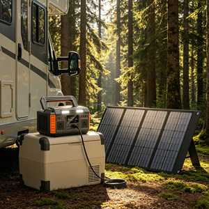 Multi Scene <b>Camping</b> Power Supply 600W 520Wh 110V for outdoor DIY <b>camping</b> and nature exploration power - Product Image 1