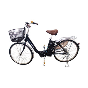 Bicicleta Eléctrica Urbana de 26 Pulgadas, Motor Trasero de 350W, Batería de Litio, Pantalla LCD, Cuadro de Acero, para Desplazamientos Diarios - Product Image 1