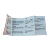Impression d'étiquettes autocollantes multicouches auto-adhésives pour emballage autocollant d'étiquette en vinyle pliant multicouche étanche