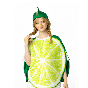 ชุดคอสเพลย์รูปผลไม้ส้มโอสำหรับผู้ใหญ่ ชุดปาร์ตี้พร้อมหมวก - Product Image 3