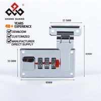 Changgguang CG A1 - Serrure à combinaison à 3 chiffres en alliage de zinc durable avec design antivol et moderne pour boîte à bijoux, boîte cadeau