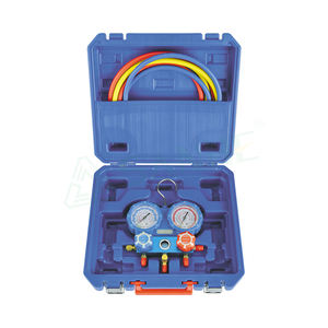 डिजिटल कई गेज सेट रेफ्रिजरेटर दबाव कई गेज के साथ रेफ्रीरेंट प्रेशर गुना गेज सेट रेफ्रिजरेटर दबाव कई गेज - Product Image 4