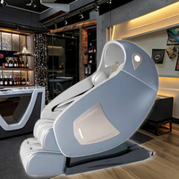 Canapé de bureau de luxe, meilleur canapé de bureau, fauteuil de massage intelligent AI 3D à gravité zéro, piste SL, massage complet du corps 4D