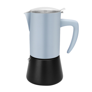 Estufa de <span class=keywords><strong>inducción</strong></span>, 6 <span class=keywords><strong>tazas</strong></span>, <span class=keywords><strong>cafetera</strong></span> Espresso, <span class=keywords><strong>cafetera</strong></span> Moka <span class=keywords><strong>italiana</strong></span> portátil de viaje, <span class=keywords><strong>cafetera</strong></span> Moka de acero inoxidable - Product Image 3