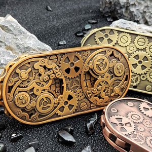 Zhanguang cyberpunk đôi sáng tạo kim loại rỗng RPG DND xúc xắc máu <span class=keywords><strong>Spinner</strong></span> <span class=keywords><strong>Fidget</strong></span> Board trò chơi với bao bì bảng trò chơi - Product Image 4