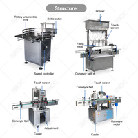 Máquina Llenadora de Botellas HNOC Automática de 6 Boquillas para Líquidos Corrosivos, Químicos y Anticongelantes, para Aceite Diésel