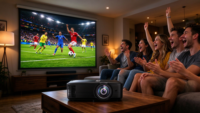 Projecteur vidéo DLP 3D Optoma X3188ST à courte focale, 3300 lumens ANSI, portable pour l'école, la salle de classe, l'église, le camping, l'entreprise, les affaires
