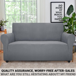 Modern Living Room Ready Made Spandex Universal 2 3 4 Seats <b>Stretch</b> <b>Sofa</b> <b>Cover</b> Elastic 3 Pieces Set <b>Sofa</b> <b>Cover</b> - Product Image 6