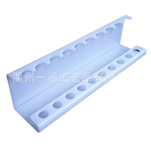 9300 Acrylic <b>Display</b> Rack Black 12 Holes Desktop Horizontal Cutlery Makeup Brush <b>Stand</b> - Product Image 5