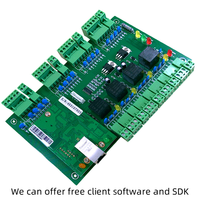 Arcreat AT8004 logiciel gratuit et réseau SDK deux portes TCP IP RFID contrôle d'accès carte mère avec présence de boîtier en métal