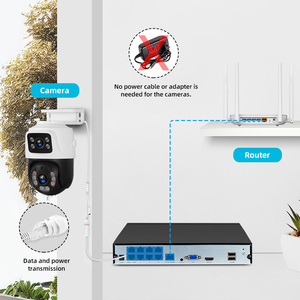 KERUI 6MP POE Sistema De Vigilância De Câmera 8CH Câmeras Interiores Ao Ar Livre Movimento Rastreamento NVR Sistema CCTV Network Video Recorder - Product Image 5