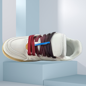 Chaussures de sport décontractées rétro pour hommes, design à talon compensé, système de amorti robuste, semelle intermédiaire en cuir véritable, qualité supérieure classique - Product Image 4