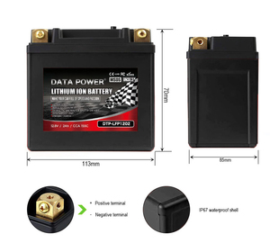 Batteries de démarrage au lithium OEM <span class=keywords><strong>12V</strong></span> 20A entretien rechargeable <span class=keywords><strong>12V</strong></span> 6Ah <span class=keywords><strong>8Ah</strong></span> Lifepo4 <span class=keywords><strong>batterie</strong></span> au lithium-ion pour <span class=keywords><strong>moto</strong></span> - Product Image 2