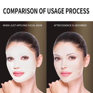 Biyo-kollajen derin maske Bio kollajen yüz maskesi saf Film nemlendirici sıkılaştırıcı hidrojel maske - Product Image 3