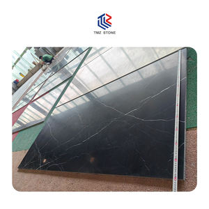 TMZ Carreaux de marbre Marquina de luxe de haute qualité Noir brillant OEM/ODM Surface polie Vente en gros Solution de conception graphique de Chine - Product Image 5