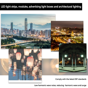 Nhà Máy 400W Tần Số Đầu Ra 50/60Hz Hiệu Quả Cao Không Thấm Nước Điện Áp Không Đổi Chuyển Đổi Bị Cô Lập Dẫn Điều Khiển Cho <span class=keywords><strong>LED</strong></span> Dải Ánh Sáng - Product Image 6