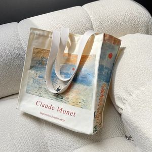 Bolsa exterior grande reutilizable lisa con estampado de logotipo personalizado de fábrica bolsa de compras de lona de algodón con bolsillo - Product Image 2