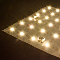 Panneau lumineux flexible LED SMD personnalisé, ultra-fin, découpable, 24V, dimmable, flexible, rétroéclairage