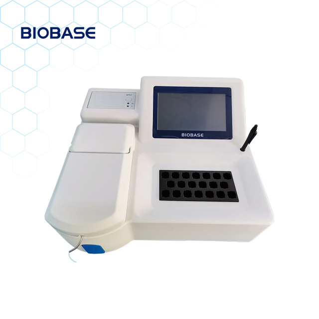 BIOBASE China L Semi-auto Chemistry Analyzer BIOBASE-Silver 20 Incubating Positions Chemistry Analyzer for Laboratory